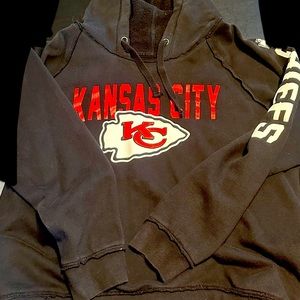 Black KC woman’s hoodie. Super Bowl champs!